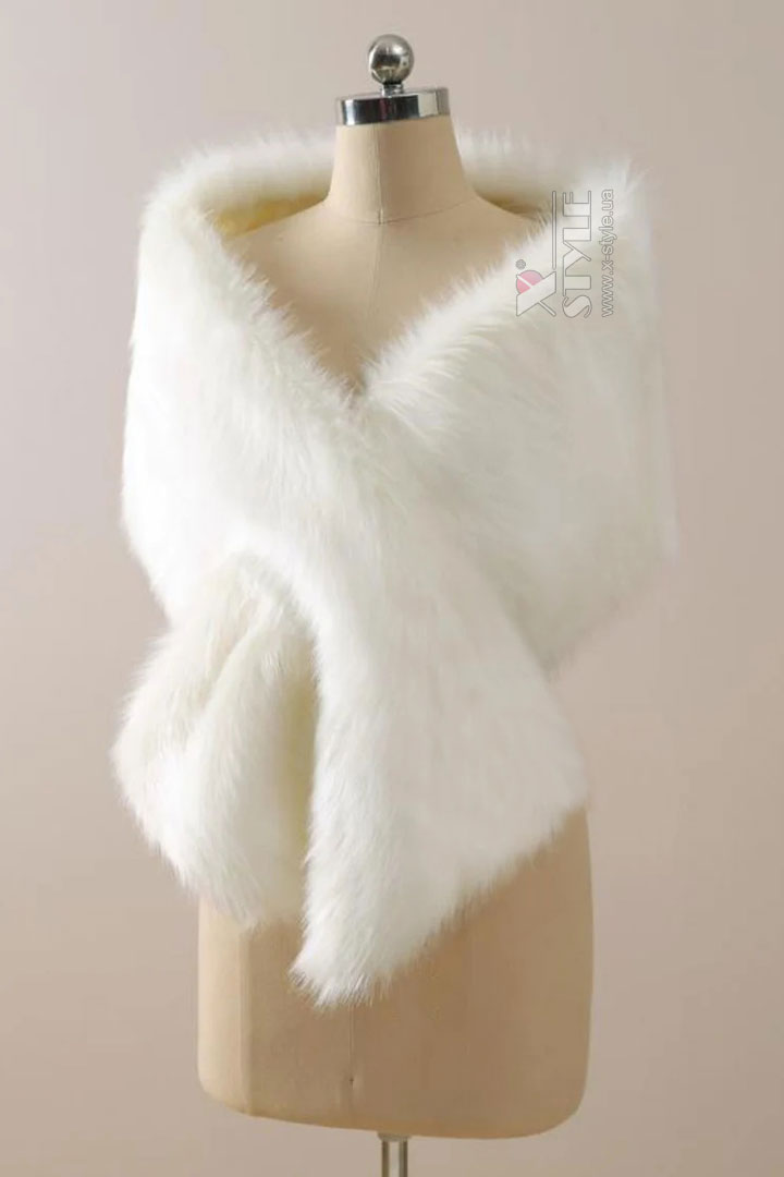 Меховая шаль-палантин к костюму Круэллы и Гэтсби, 7