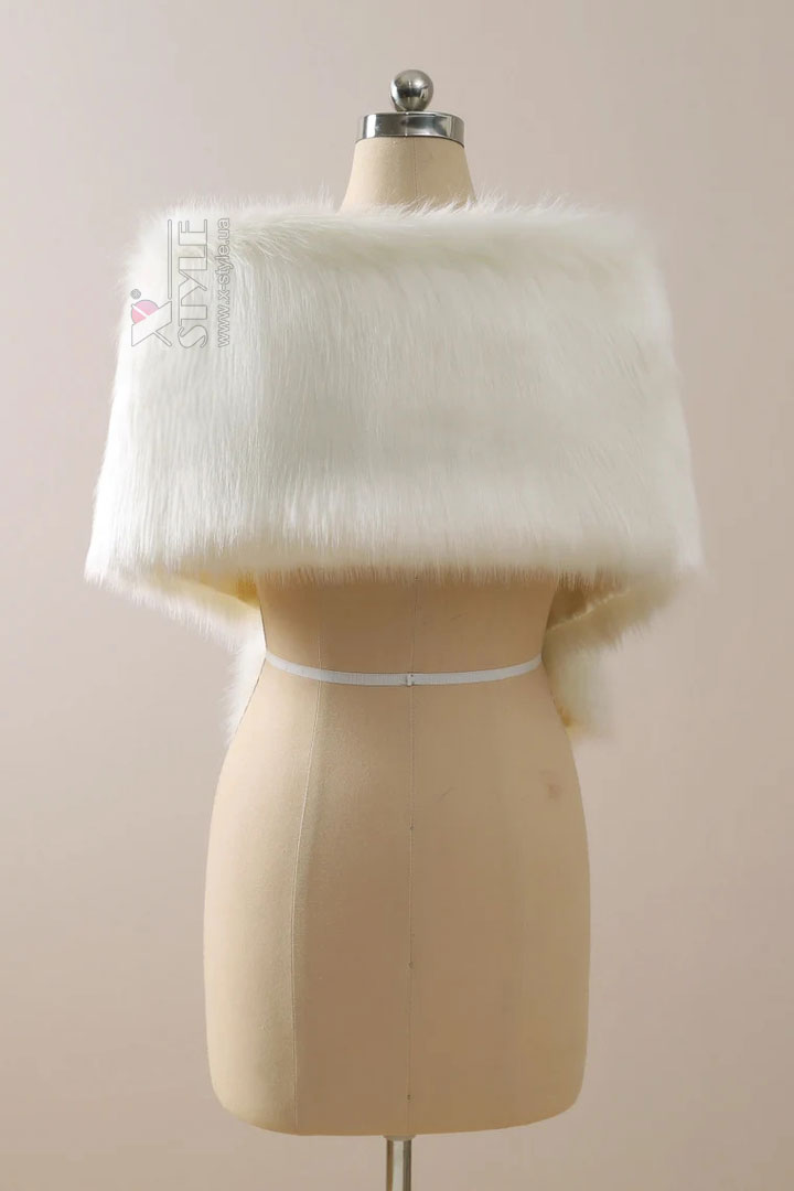 Меховая шаль-палантин к костюму Круэллы и Гэтсби, 3