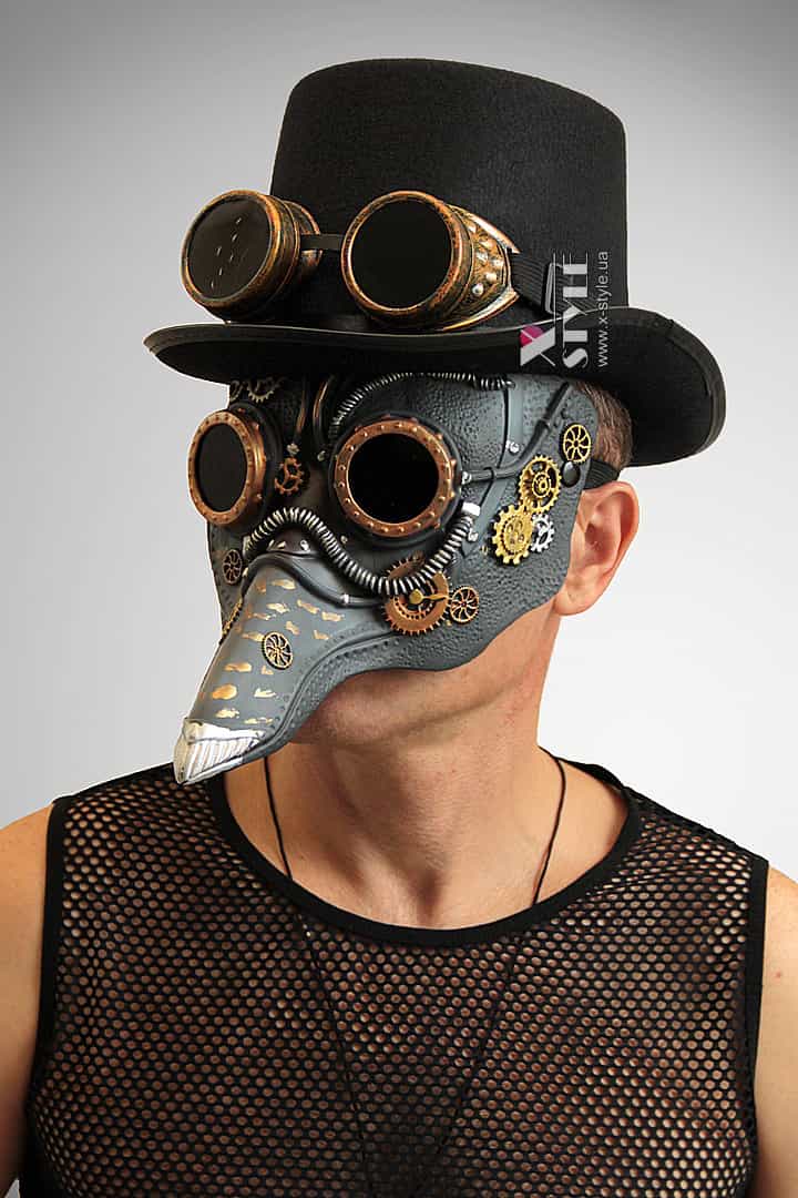 Набор аксессуаров Чумной доктор Steampunk X3030