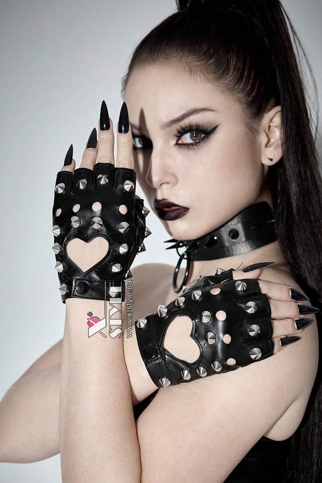 Перчатки без пальцев женские SpikeX, 11