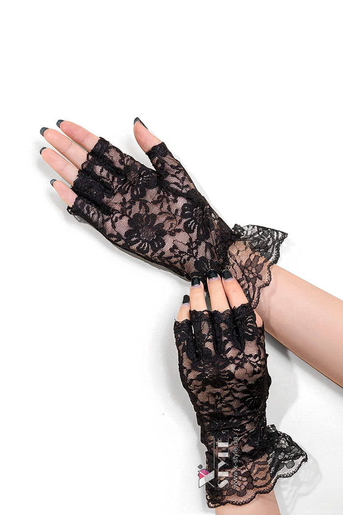 Ажурные перчатки без пальчиков UF224, 3
