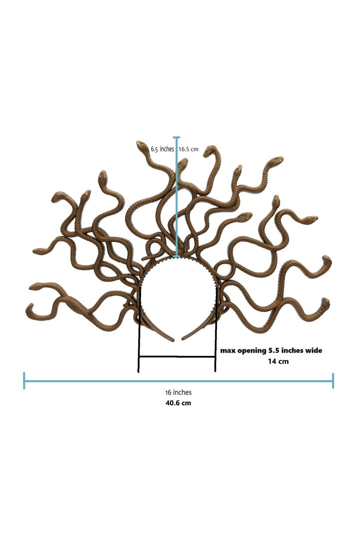 Корона со змеями Cosplay Couture для девочки, 9