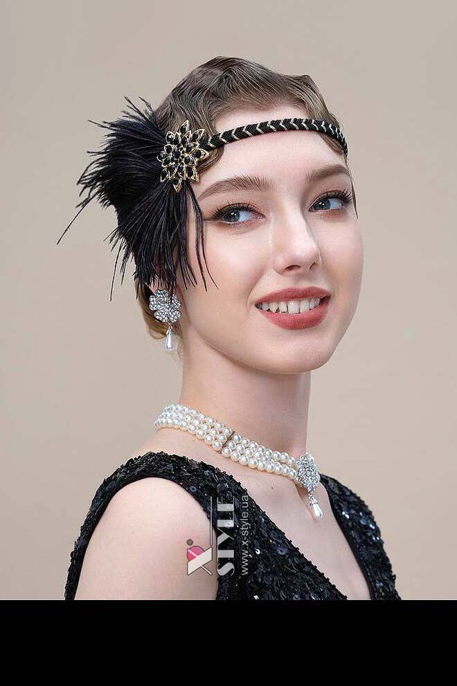 Набор украшений в стиле Gatsby UF-Vintage, 3