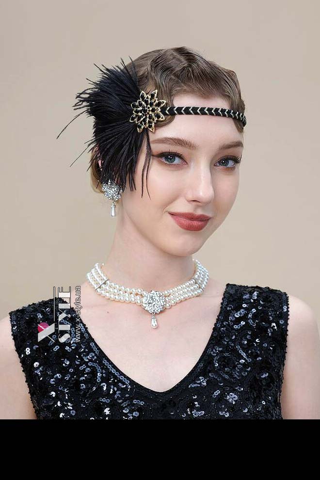 Набор украшений в стиле Gatsby UF-Vintage, 9