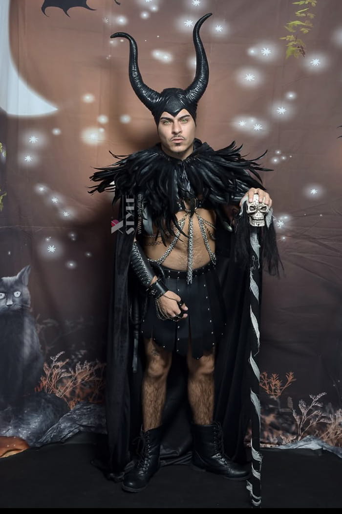 Маска Малефисента мужская, 3