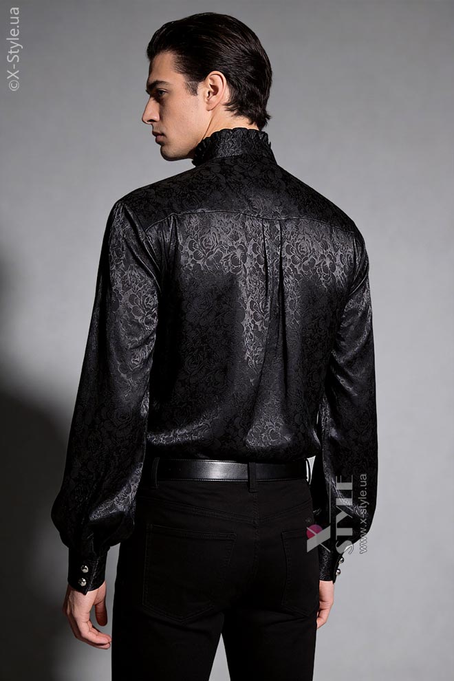 Рубашка мужская с жабо Gothic Aristocrat, 3
