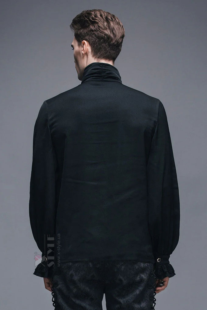 Regency Aristocrat Men's Shirt with Jabot, 5