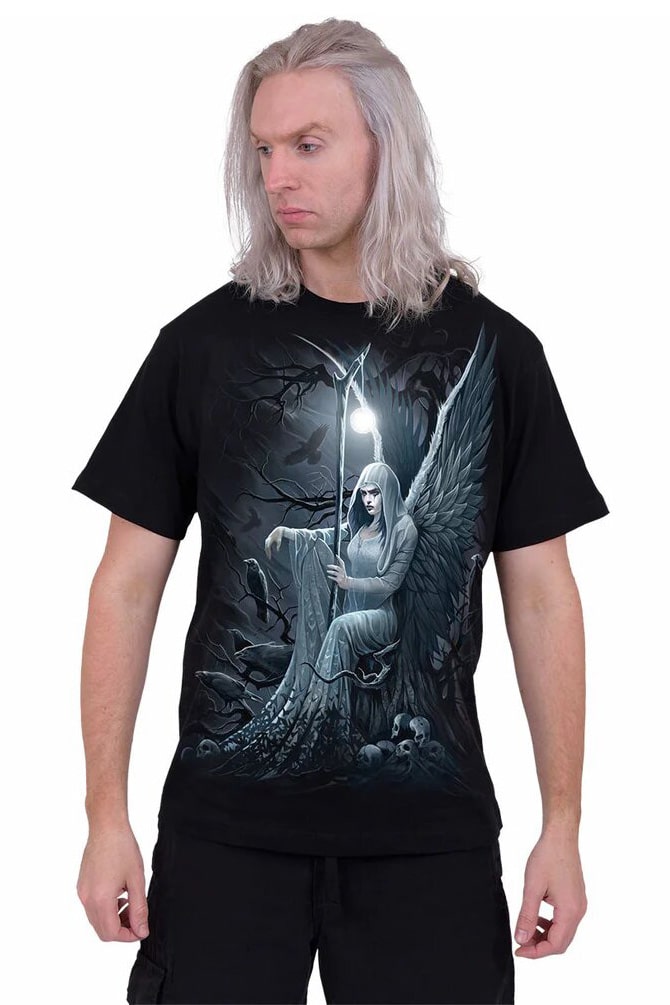 Мужская футболка в стиле рок ETHEREAL ANGEL, 5