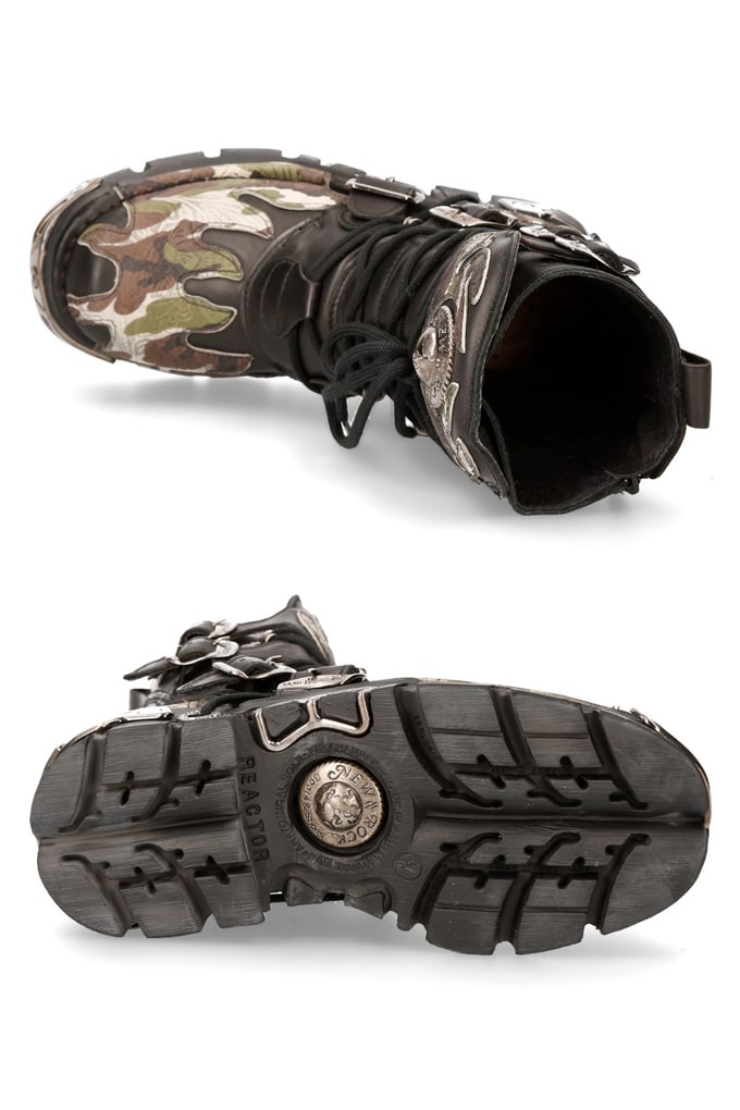 Мужские кожаные ботинки Милитари 591-Italy, 11