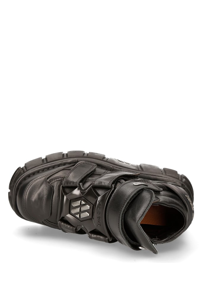 Черные кожаные ботинки NM14018, 13