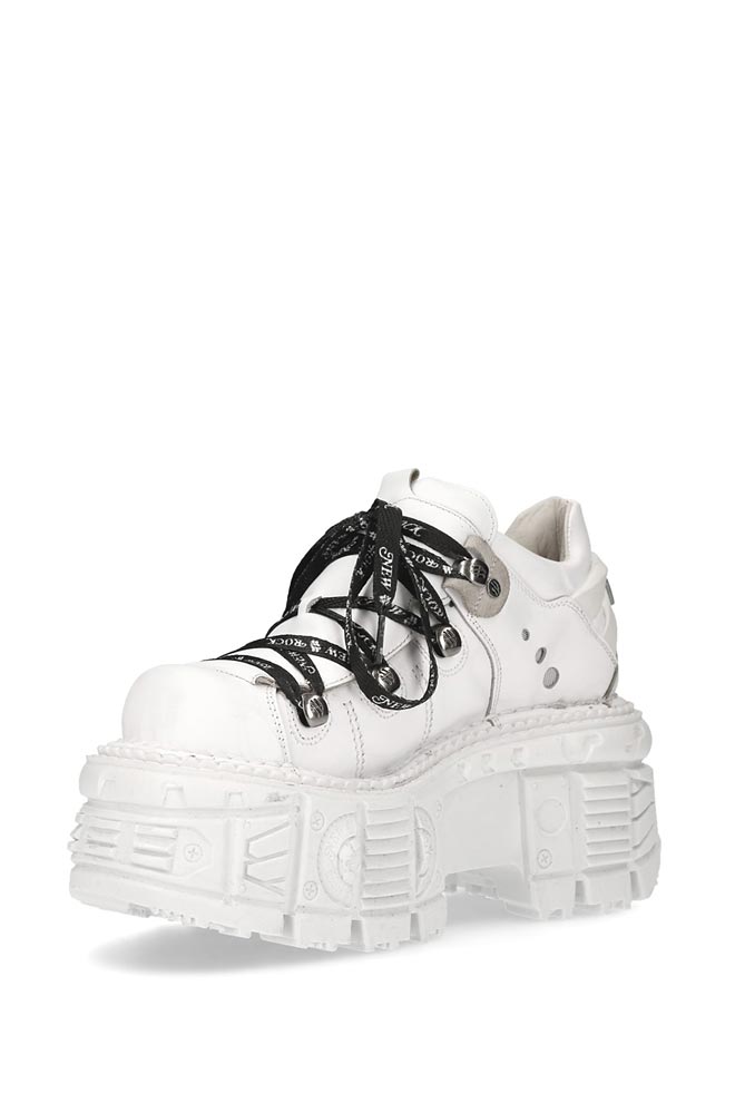 Масивні шкіряні кросівки TANK NAPA BLANCA, 9