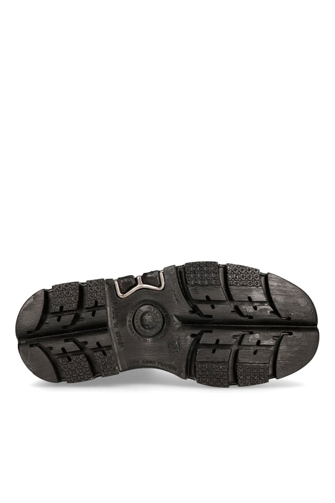Черные кожаные ботинки со шнуровкой N10060 Classic, 9
