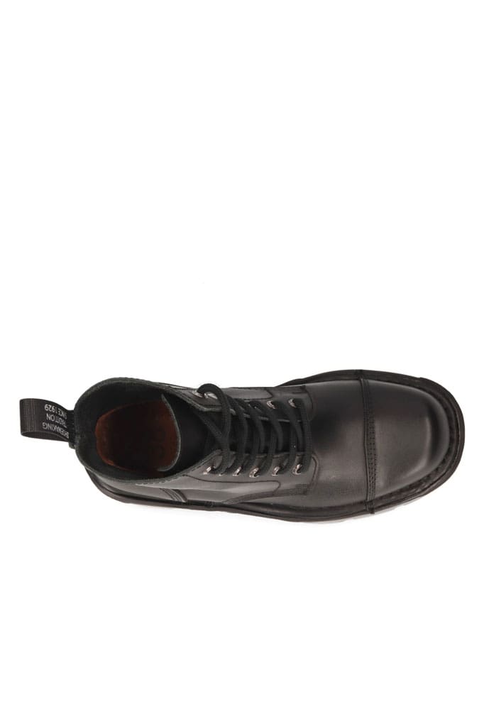 Черные кожаные ботинки со шнуровкой N10060 Classic, 13
