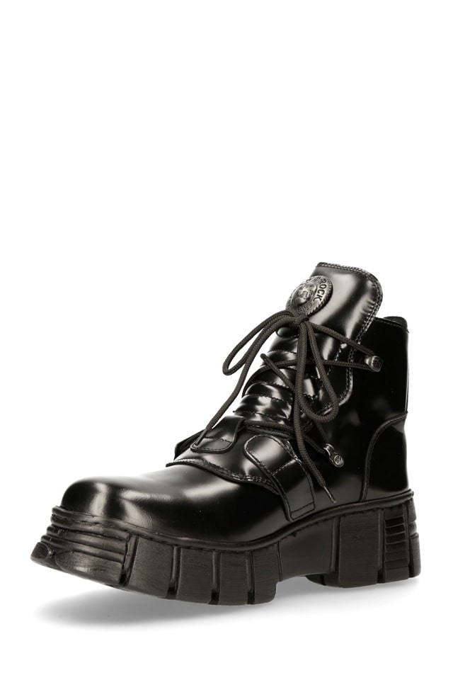 Кожаные ботинки со шнуровкой N063 ANTIK NEGRO, 13