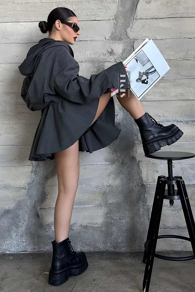 Черевики з натуральної шкіри CUCHILLA TOWER, 11