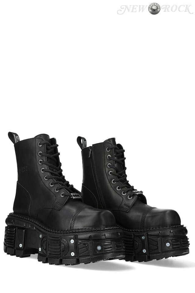 Кожаные ботинки на массивной подошве TANK IMPERFECT