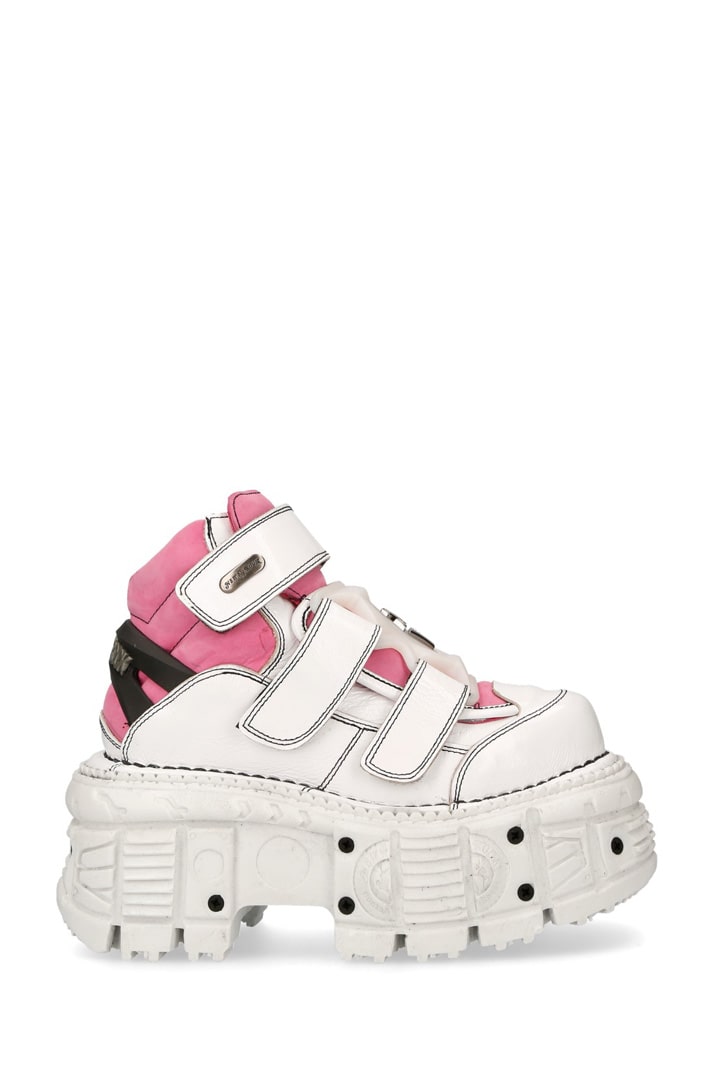 Кроссовки New Rock с винтами (кожа + нубук) , 7