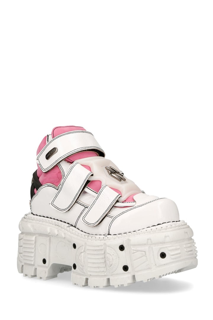 Кроссовки New Rock с винтами (кожа + нубук) , 5