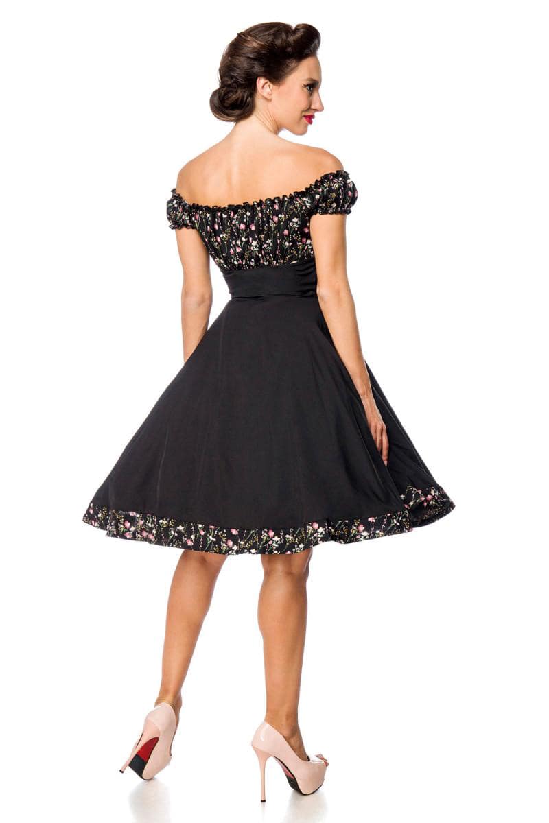Винтажное платье с цветочным лифом Belsira, 3