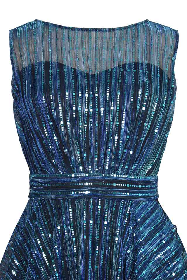 Платье Adriana с металлизированной отделкой, 5