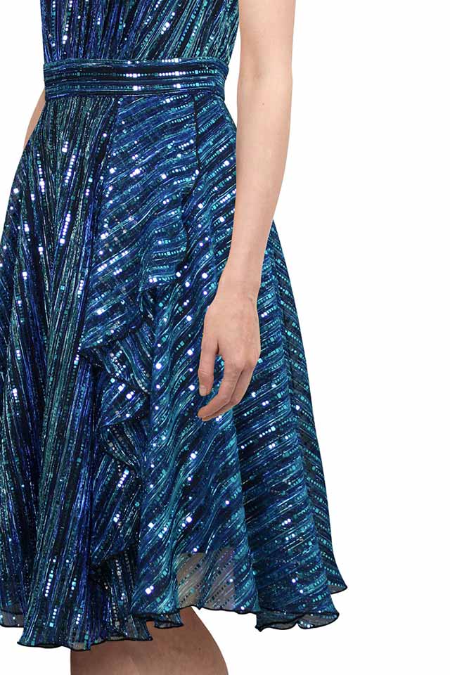 Платье Adriana с металлизированной отделкой, 9