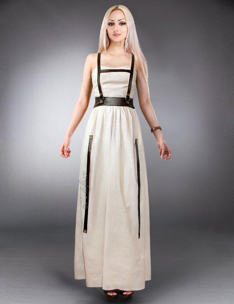 Длинное платье с портупеей XSTYLE, 3