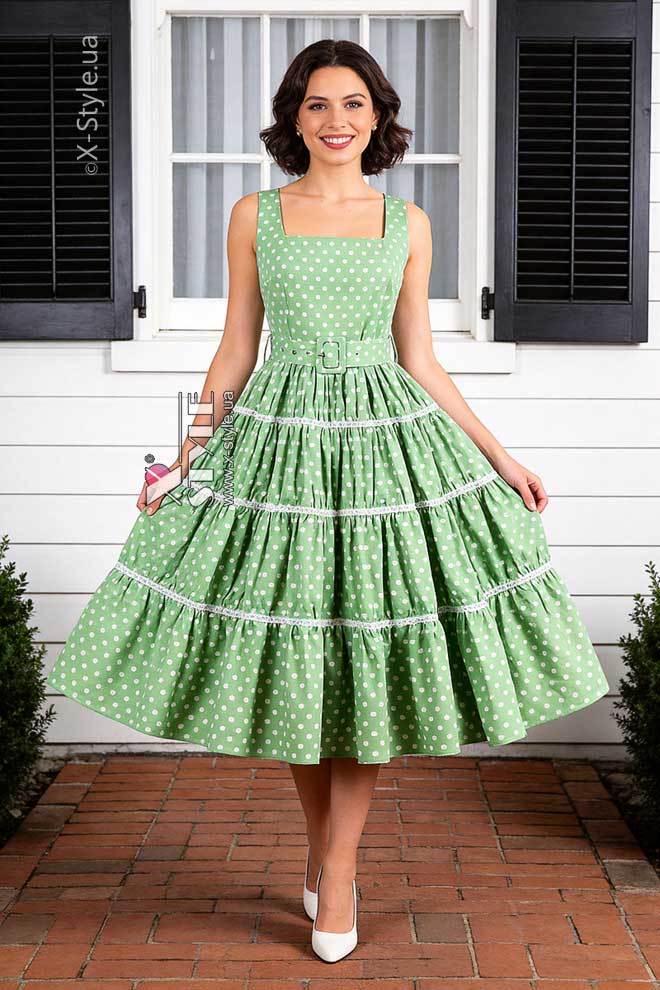 Винтажное платье Mint Belle, 3