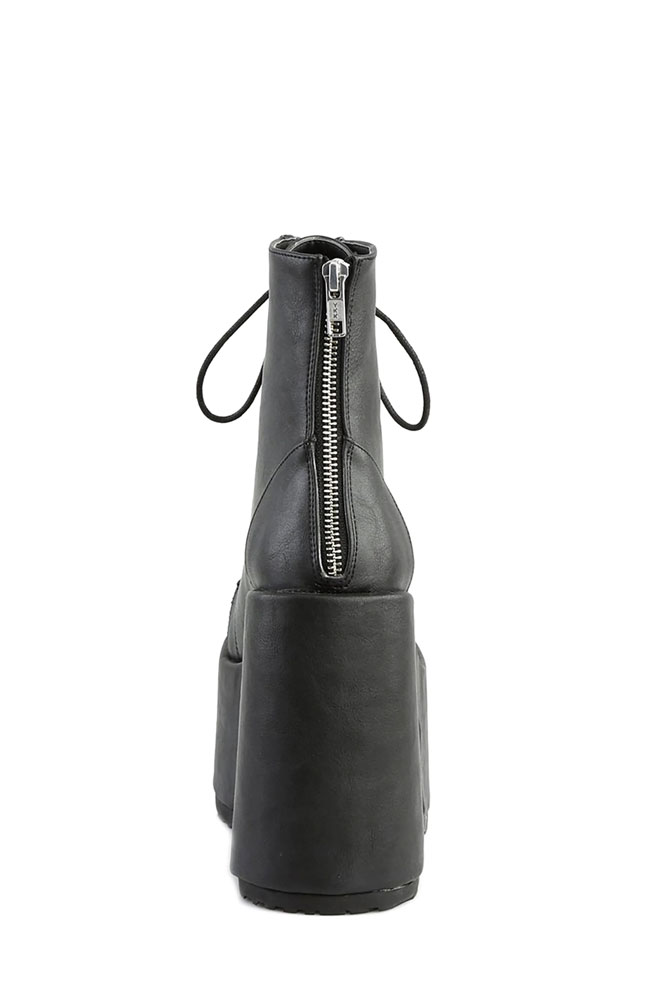 High Platform Ankle Boots with a Chunky Heel, 7