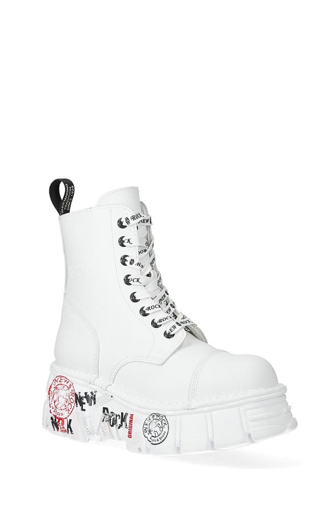 Белые ботинки на платформе New Rock URBAN TRILLS, 7