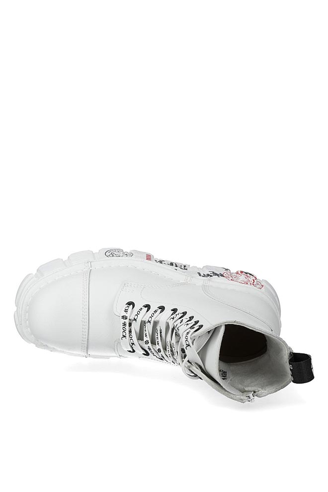 Белые ботинки на платформе New Rock URBAN TRILLS, 13