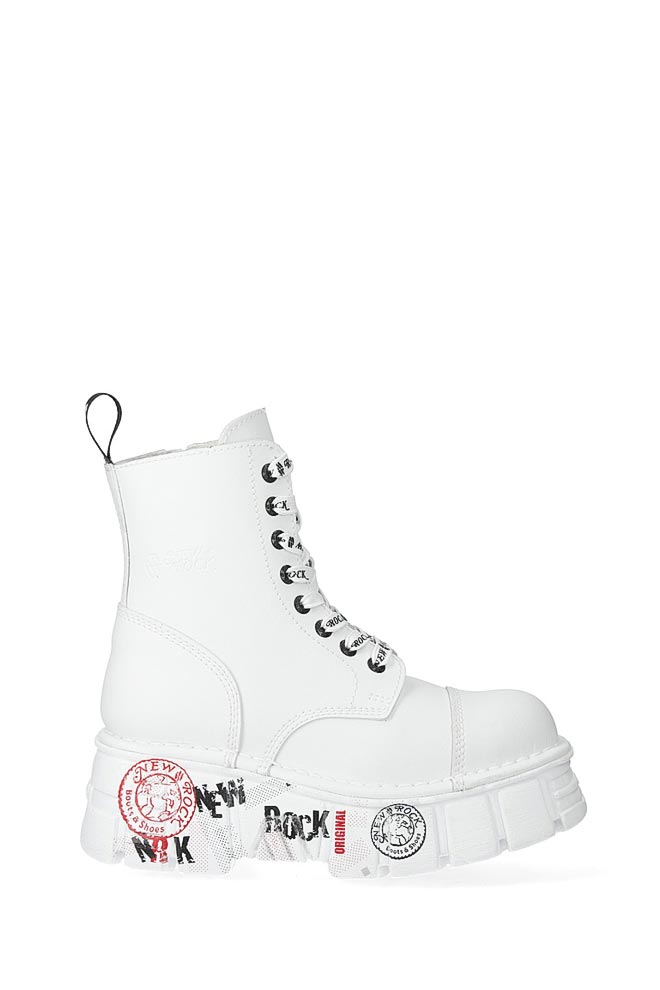 Белые ботинки на платформе New Rock URBAN TRILLS, 15