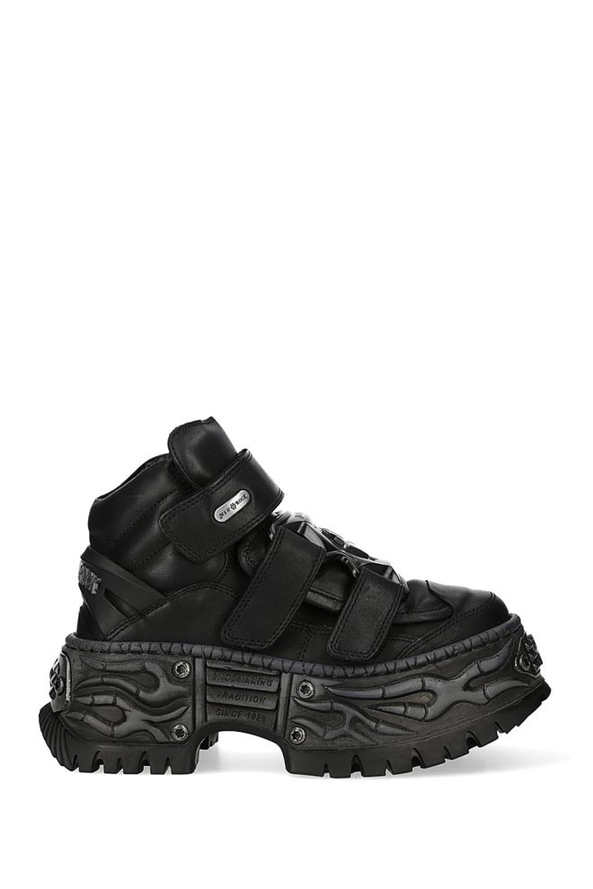 Кожаные кроссовки с винтами New Rock URBAN ELEGANCE, 15