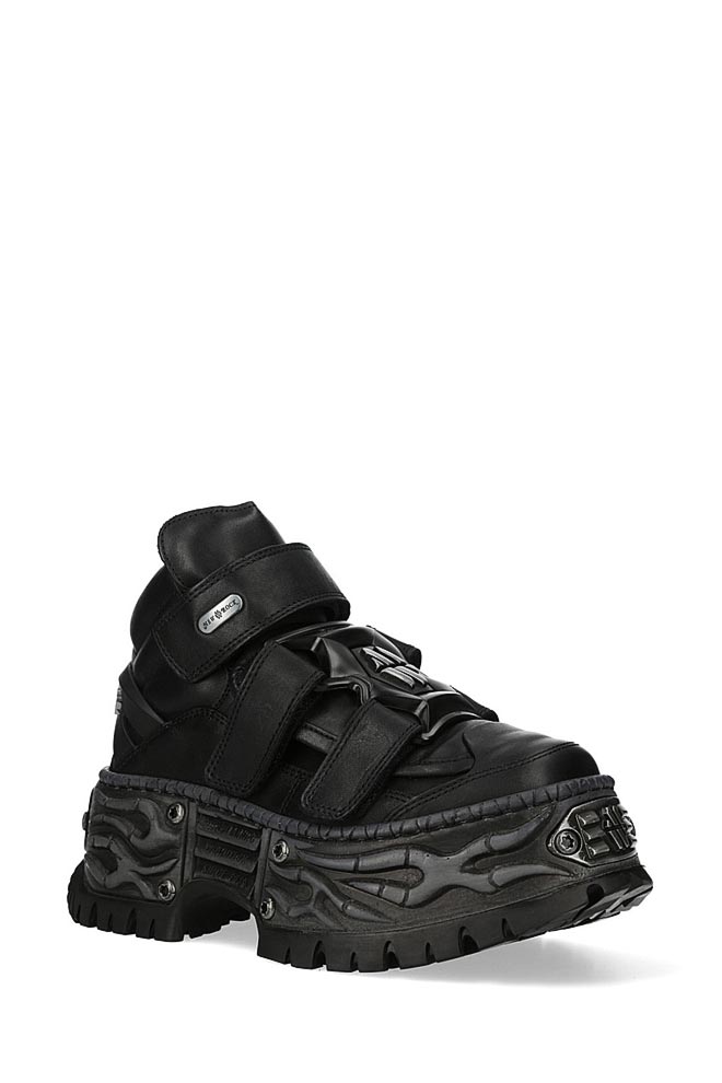 Кожаные кроссовки с винтами New Rock URBAN ELEGANCE, 11