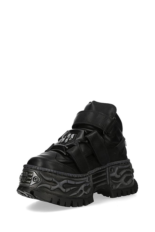 Кожаные кроссовки с винтами New Rock URBAN ELEGANCE, 9
