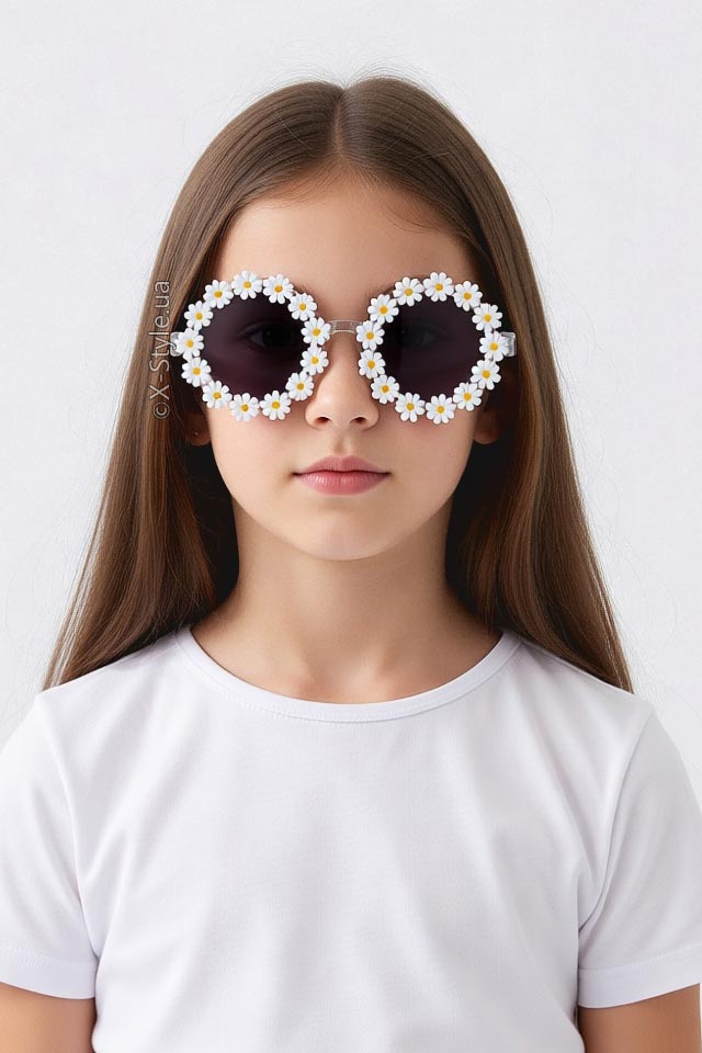 Дитячі сонцезахисні окуляри "ромашки"
