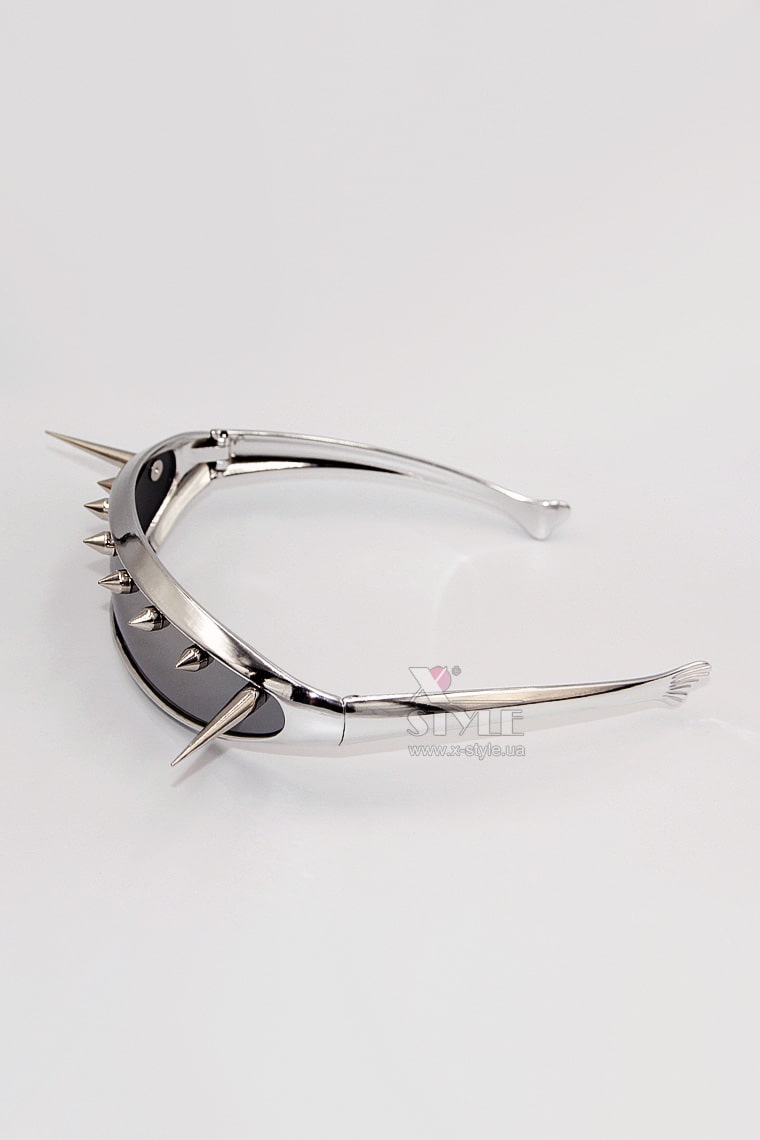 Зеркальные очки Cyberpunk Futuristic Chrome, 3