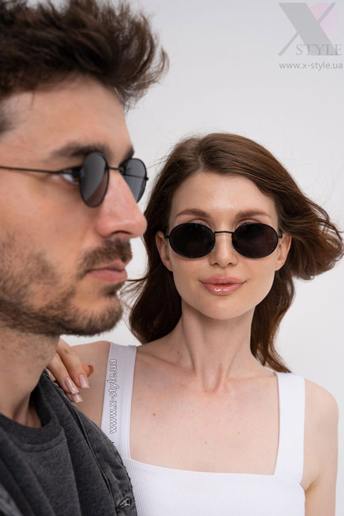 Чоловічі та жіночі іміджеві сонцезахисні окуляри + чохол, 9