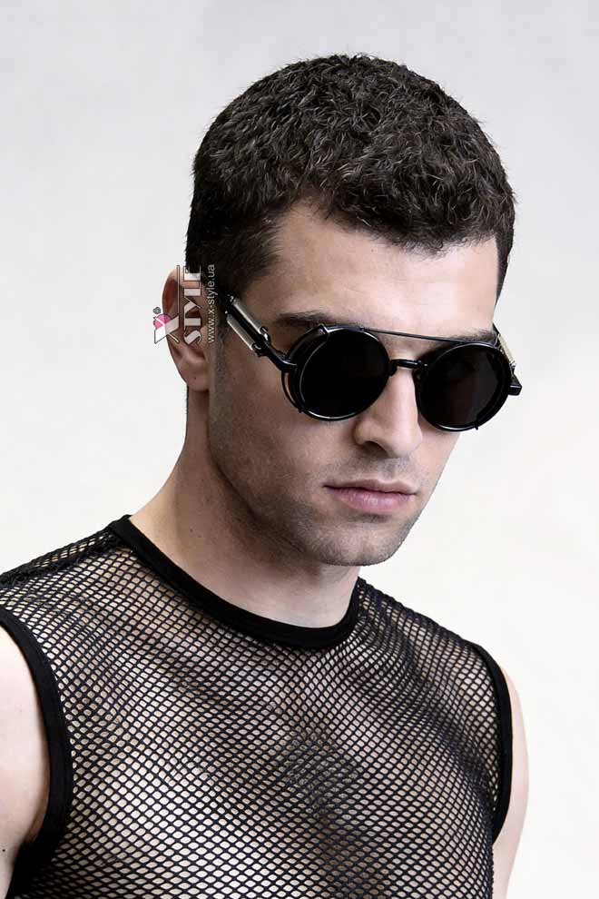 Мужские и женские круглые очки с пружинами + чехол, 3