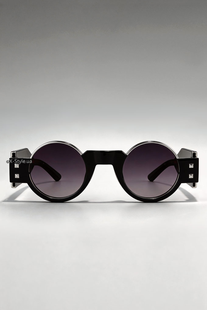Солнцезащитные круглые очки в массивной оправе Avant-Garde OLIVIER, 9