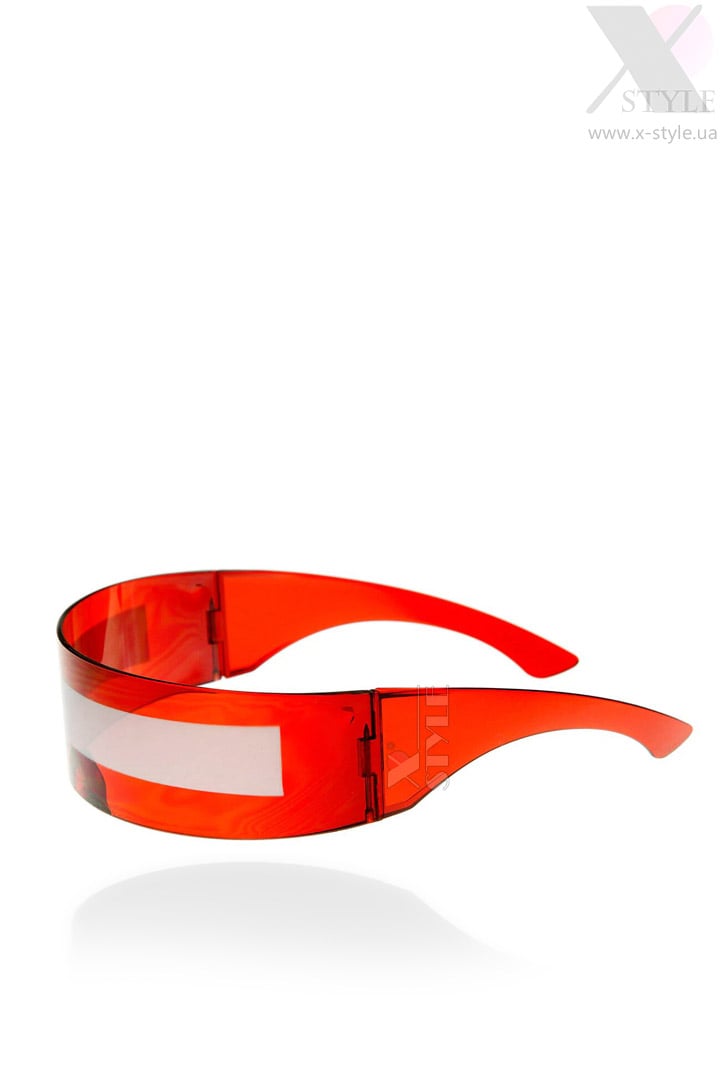 Cyberpunk Red Futuristic Glasses , 9