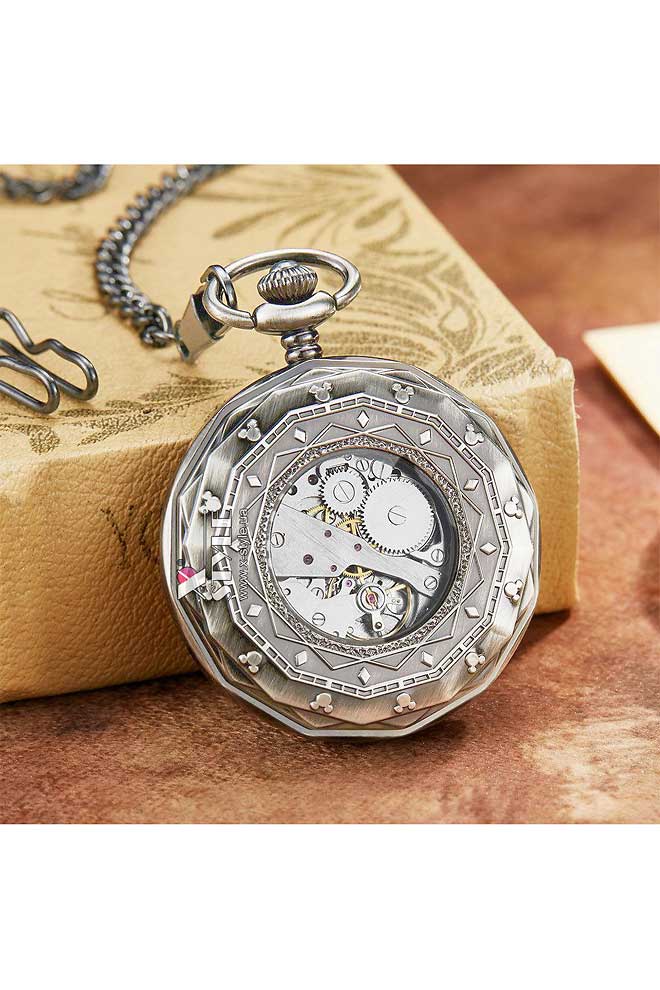 RR-Special mechanical pocket watch on a chain, 9