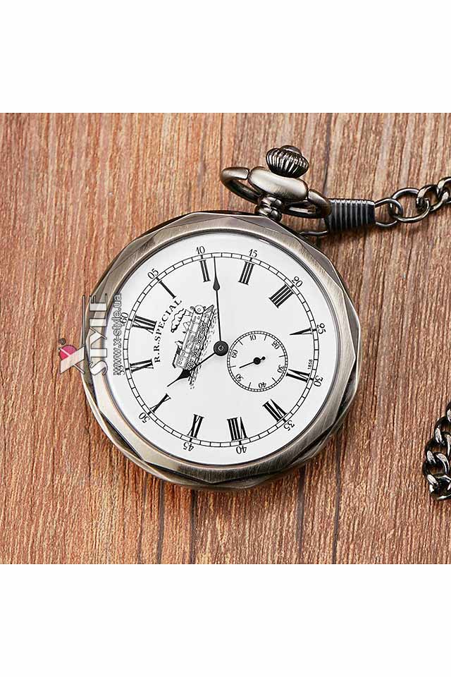 RR-Special mechanical pocket watch on a chain, 5