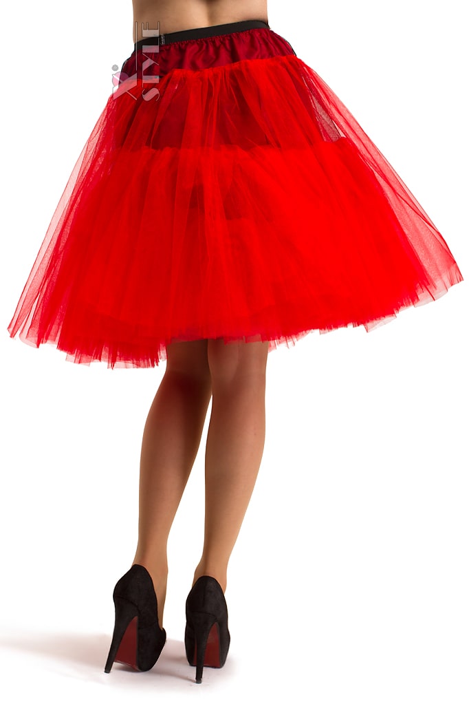 Xstyle Super lush Petticoat in Red, 3